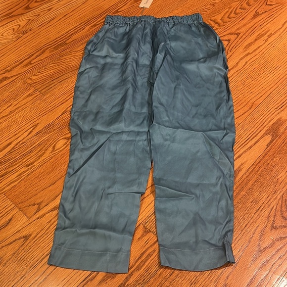 NWT Tucker Woman’s Dutch Blue In Cupro Twill Julia Pants Size S - Picture 4 of 6